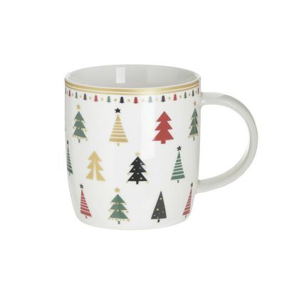 PORCELAIN TREES MUG MULTICOLOR 350CC