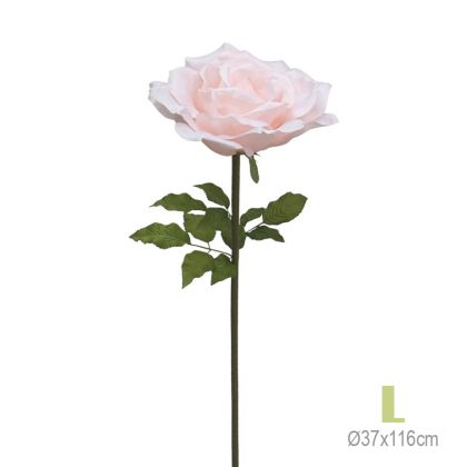 Изкуствено цвете розов цвят - φ37x116см