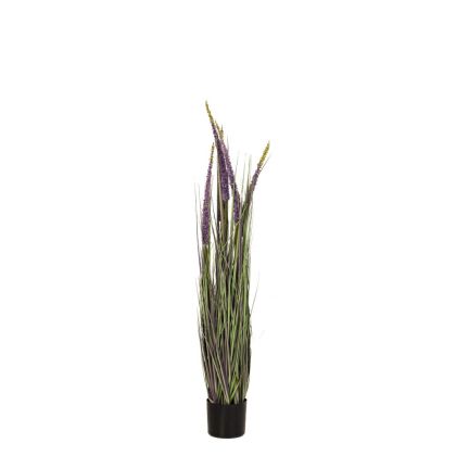 ARTIFICIAL LAVENDER PLANT D15X120CM IN PLASTIC POT