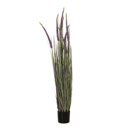 ARTIFICIAL LAVENDER PLANT D17X150CM IN PLASTIC POT