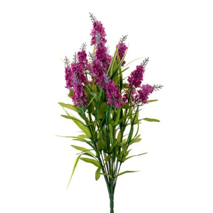 ARTIFICIAL LAVENDER X18 BOUQUET 50CM