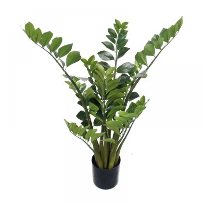 ARTIFICIAL ZAMIACULCAS PLANT 95CM IN PLASTIC POT