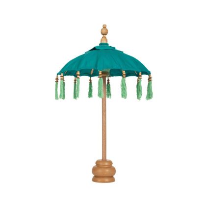 DECO SMALL AZURE PARASOL D50x75CM BALI