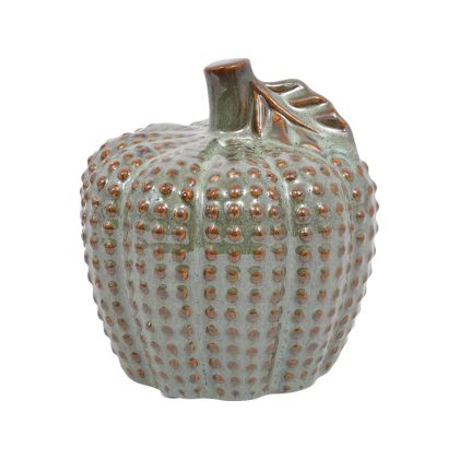 CERAMIC DECORATIVE APPLE GREEN COLOR 14x14x15cm