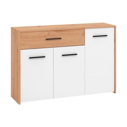 COMOTA VARADERO 3K1F ARTISAN OAK-WHITE-ARTISAN OAK 119x33x80.5cm