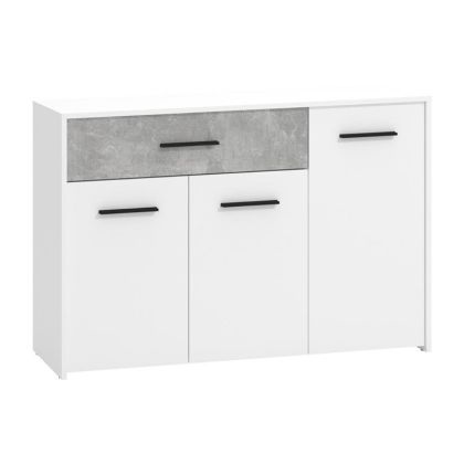 COMOTA VARADERO 3K1F WHITE-CONCRETE 119x33x80.5cm