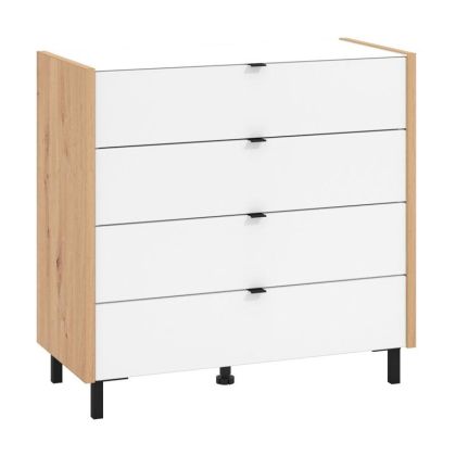 COMOTA-DRAWERS FRIULI 4F ARTISAN-WHITE COLOR 91.5x40x87.5cm