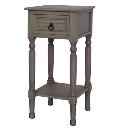 CORNER TABLE WITH 1 DRAWER Classic 36*36*72 SAVANNAH GRAY JOF