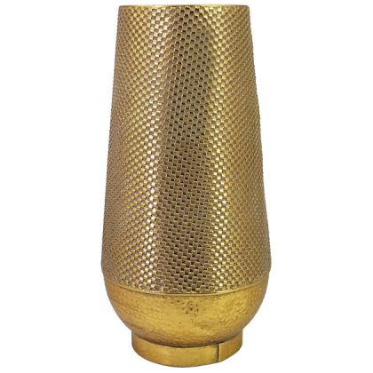 GOLD FLOOR METAL VASE Φ30x60cm