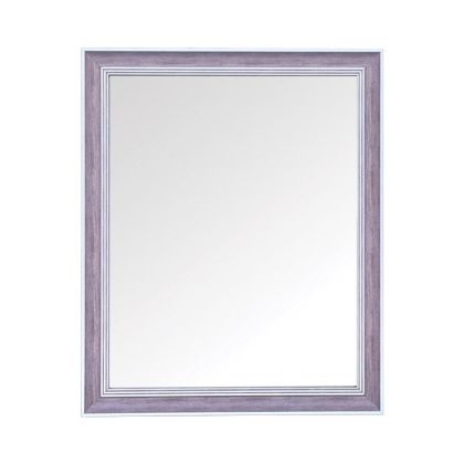 Стенно огледало със сива рамка от меламин 40x4x50