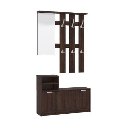 HALL STAND RAVENNA DARK SONOMA 100*29*191.5