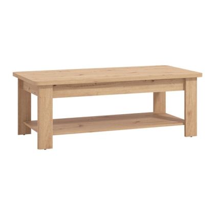 JERSEY ARTISAN OAK COFFEE TABLE 124x60x45cm