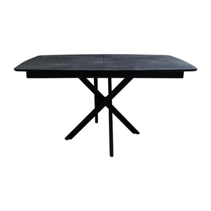 OPEN DINING TABLE Custom 145 IRON MAT 145x90x75cm