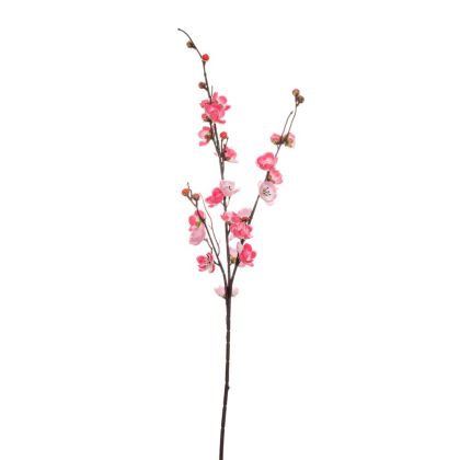 Стрък изкуствено цвете с розови цветове 93CM