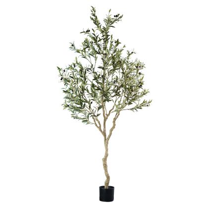 Изкуствено дърво маслина в саксия Y210cm