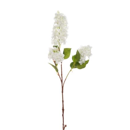 Изкуствено цвете с бели цветове 106CM