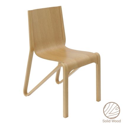 Artur chair natural oak wood 45x55x79cm