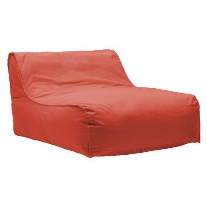 Водоустойчив пуф-легло Leandro в черен цвят