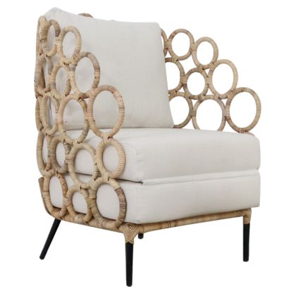 Градинско кресло от естествен ратан CIRCLE fb99341