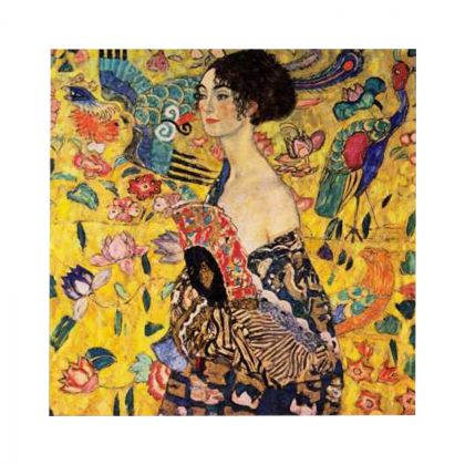 Картина принт LADY WITH FAN-GUSTAV KLIMT HM7199.04