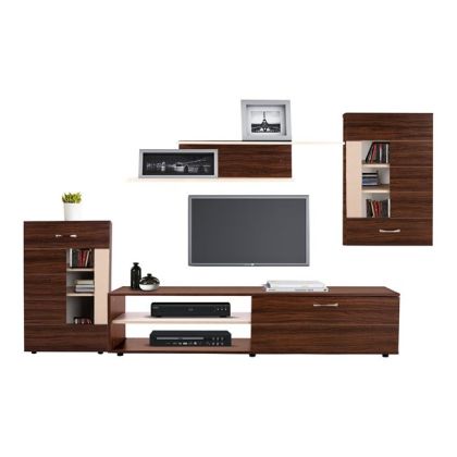 Комплект мебели за хол с тв шкаф, рафт и секция hm11102.03