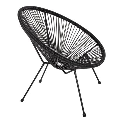 Кресло ACAPULCO черен HM5872.01 70x73x79 cm.