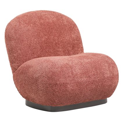 Кресло BEANY HM9591.02 розово букле 85x82x77Hcm.
