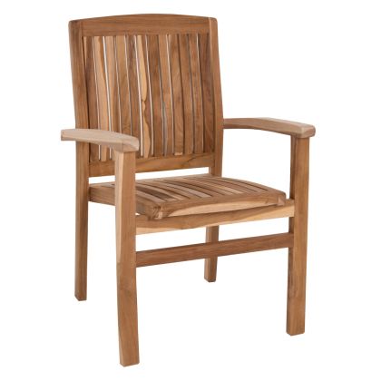 Кресло DART HM9781 от тиково дърво 61x59,5x91см.