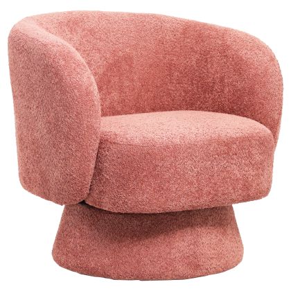 Кресло KARLEN HM9592.02 розово букле 78x81x77Hcm.