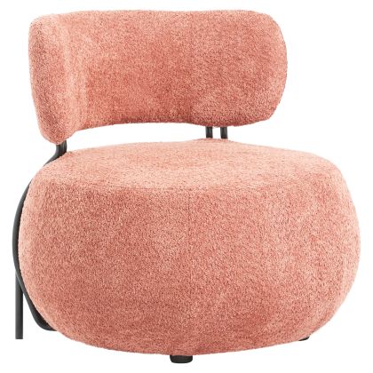 Кресло KARSEN HM9598.02 розово букле 79x78,5x76Hcm.