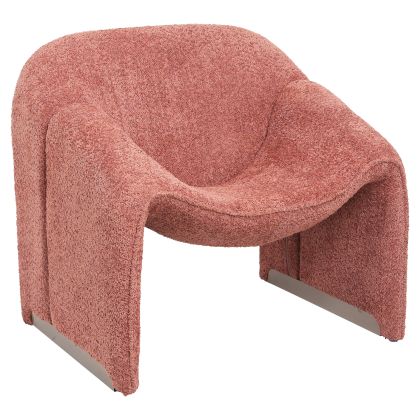 Кресло SPINER HM9599.02 розово букле 81x64x74Hcm.