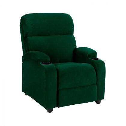 Кресло в кипърско зелено с механизъм за релакс, модел HM0122.13 80x92x102 см