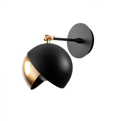 Метална лампа черно-златна 20χ26χ25 hm7300