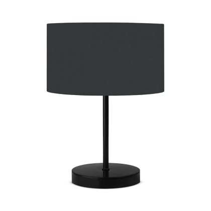 Настолна лампа E27 цвят черен/антрацит D24x35cm