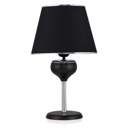 Настолна лампа FB97669.02 цвят черен/хром Φ20x50