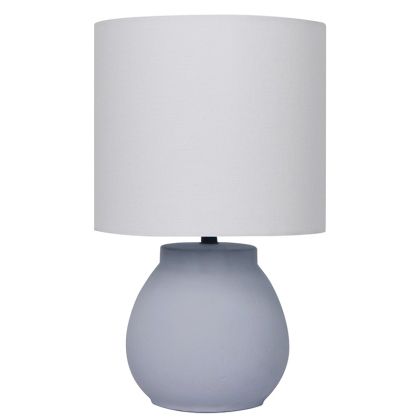 Настолна лампа Pure E27 grey-whiteцвят бял/сив D25.5x47cm