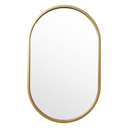 Огледало Ellipse със златна рамка 50x2x80см
