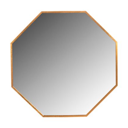Стенно огледало HM9583.30 OCTAGON GOLD с алуминиева рамка 55,5x2,5x55,5Hcm.