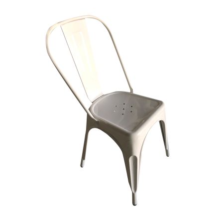 Стол RELIX метален в бяло