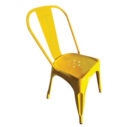 Стол RELIX метален в жълто
