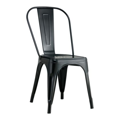 Стол Utopia черен метален 44x44x85cm