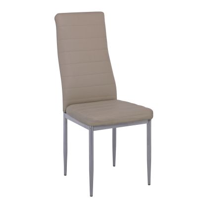 Трапезен стол JETTA от хромиран метал и PVC 966,96 ΚΚ