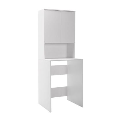 Laundry cabinet Rydawhite 68x60x182cm