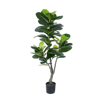 Декоративно дърво Fiddlehead в кашпа Inart H120cm