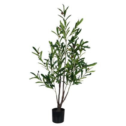 Декоративно дърво Olive tree в кашпа Inart H120cm