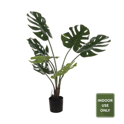 Изкуствено растение в кашпа ΗΜ7990 MONSTERA 90H cm.