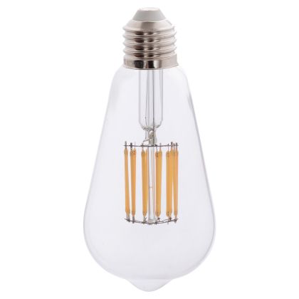 Крушка LED ФИЛАМЕНТ 12W E27 3000K ПРОЗРАЧНА HM4189.01