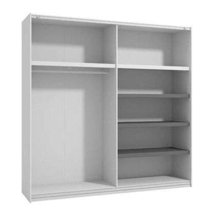 КОМПЛЕКТ 3 РАФТА PG3 - W220 В ЦВЯТ СИВ ГРАФИТ, 107X45X1,6CM