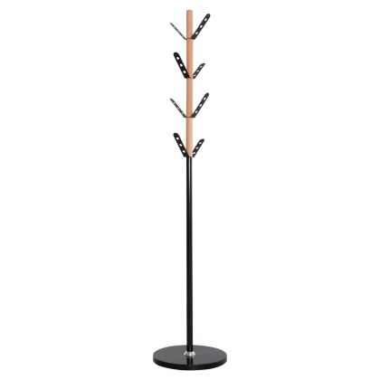 ЗАКАЧАЛКА BILLY HM18075.01 БУК-ЧЕРЕН МЕТАЛ-БАЗА С ДЪРВО Φ37.5X180Hcm.