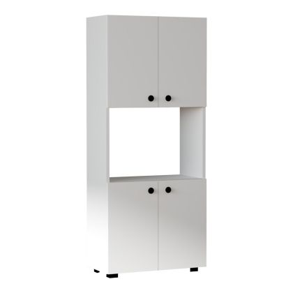 КУХНЕНСКИ ШКАФОВЕ ГЮЗЕЛ В БЯЛ ЦВЯТ 60Х31,4Х140СМ